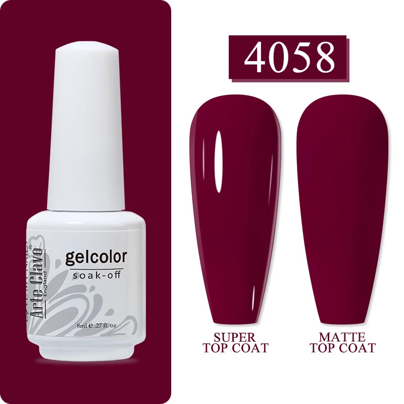 Arte Clavo Art Nails Varnish Base Coat Gel Nail Polish UV LED Lamp