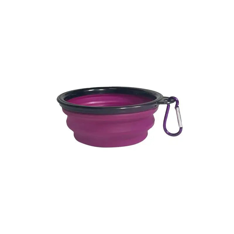 Portable Puppy Food Container Feeder Dish Bowl Pet Supplies Qme A8