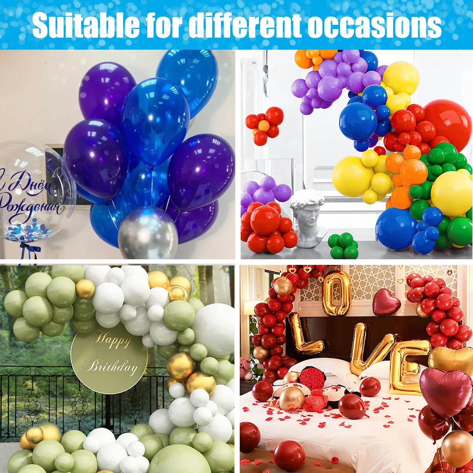 Shiny Glow Balloon Spray Balloon Brightener Fading Resistant Lasting Shine Polish Maintenance Party Enhance Balloon Precise Mist Qme