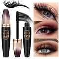 Waterproof 4D Mascara Thick Long Smudge-proof Plump Encrypted Long-lasting Curling Large Eye Makeup Makeup Tools Qme 1PCS