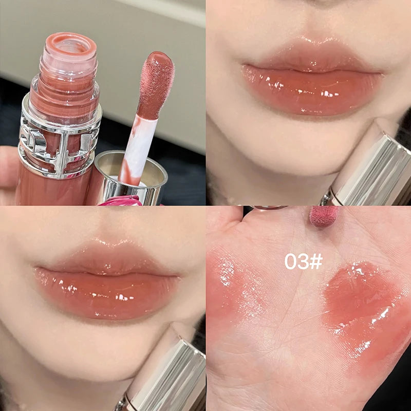 ART VALUE Moisturizing Lip Glaze Jelly Mirror Water Gloss Lip Glaze Affordable Lipstick Lipgloss Tint Female Cosmetics Lip Stain Qme 03