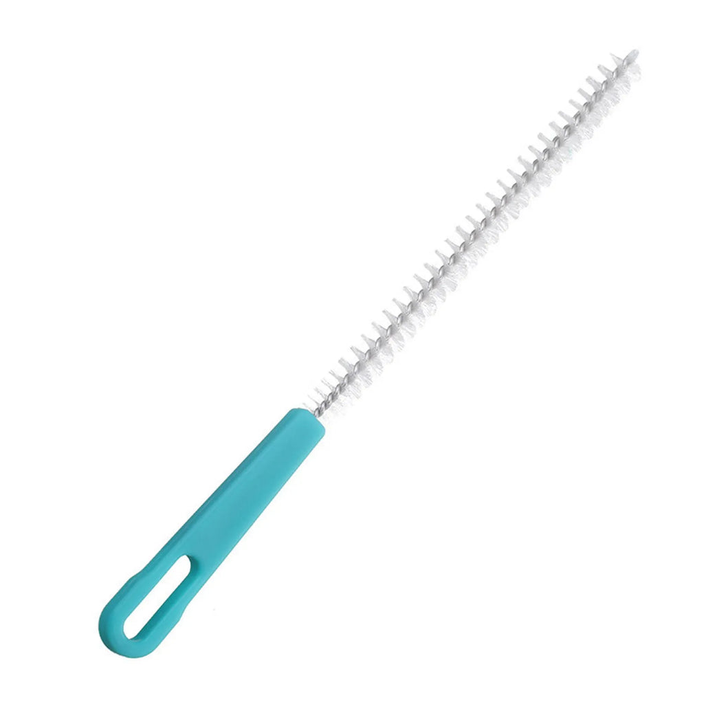 Extra Long Nylon Pipe Cleaning Brush Mini Drain Brush Flexible Tube Bottle Straw Cleaner for Sink Sewer Hole Kitchen Tool Qme