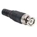 ESCAM 10pcs BNC Male Plug Pin Solderless Straight Angle Video Adapter BNC Connector for CCTV Surveillance Camera Security System Qme Default Title