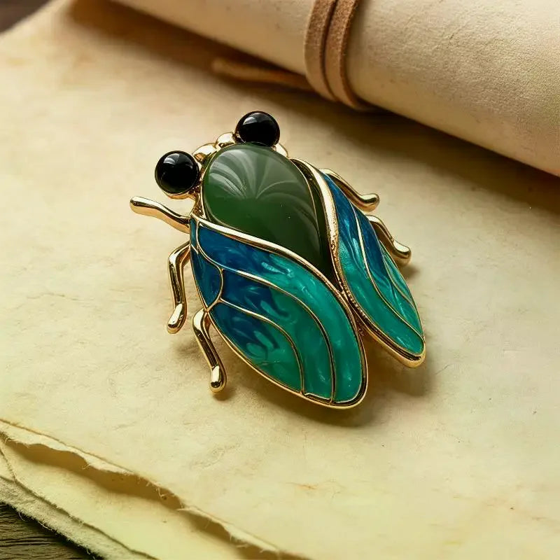 Vintage Cicada Brooch For Women Men Fashion Brooches Pins Jewelry Accessories Party Gifts 2026 Qme