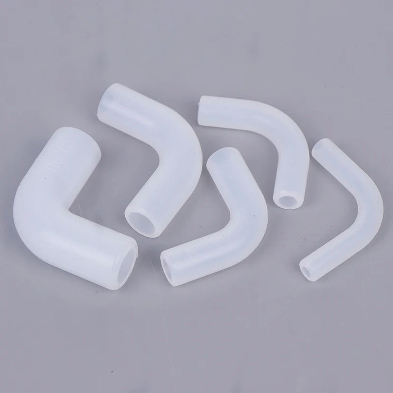 Rubber Coupling Pipe Irrigation Garden Silicone Elbow Flexible Repair Qme