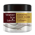 Keratin Collagen Hair Mask Dual Oil Control Moisturizer Conditioner Soft Smooth Frizz Damaged Repair Revitalize Hair Care Qme 100g Bottle