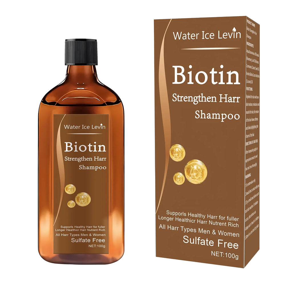 Biotin hair Growth shampoo anti-hair loss treatment for men and women rapid thickening and re-oil beauty health Qme 1pcs