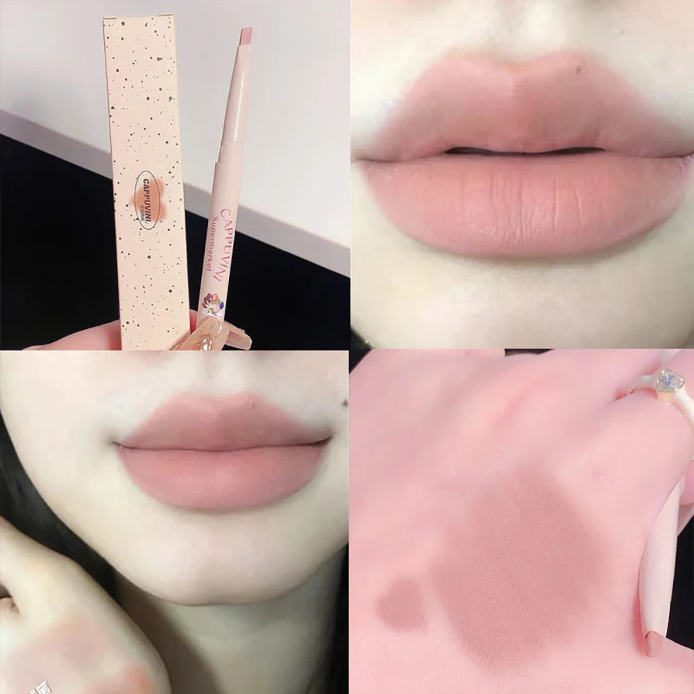 CAPPUVINI Matte Lip Liner Outline Lips Lipstick Pen Waterproof Long-lasting Color Lip Pencil Lipstick Pen Qme CP140-05