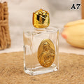 11 Types Glass Holy Water Jesus Bottle Religious Cross Christian Qme A7