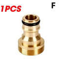 1/2Pcs Universal Kitchen Faucet Adapter M22 M24 Thread Hose Water Tube Adaptor Garden Quick Connector Garden Watering Toolss Qme 1Pc