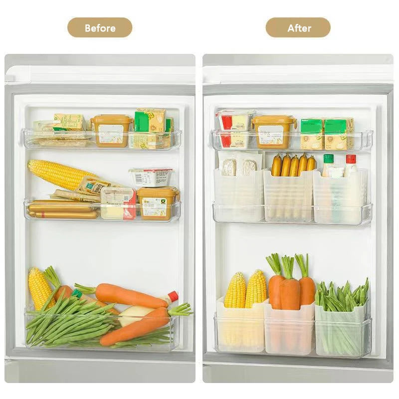 Refrigerator Organiser Divine Food Uncovered Side Door Universal Qme