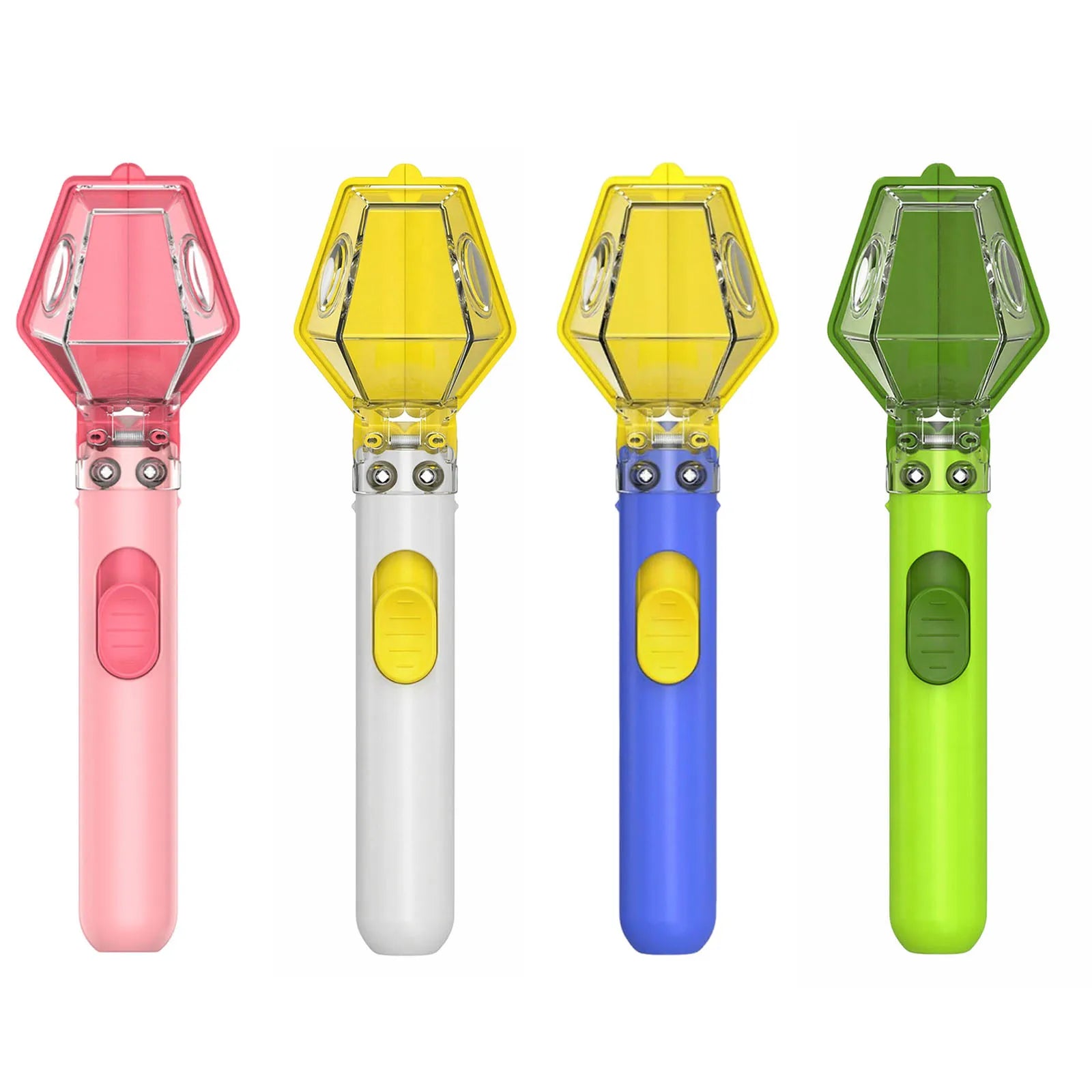 Multifunctional Portable Insect Catcher Push Type Transparent Observer Box Bug Catcher with Magnifying Glass Comfortable Grip Qme