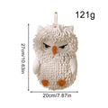 Chenille Towel Owl Design Soft Washcloth Absorbent Chenille Quick Dry Hand Towels For Bathroom For Hotel Home Kids Adults Family Qme White China Mainland
