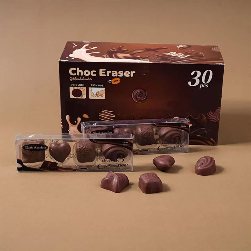 Box Chocolate Design Eraser Student Painting Writing Pencil Qme Default Title