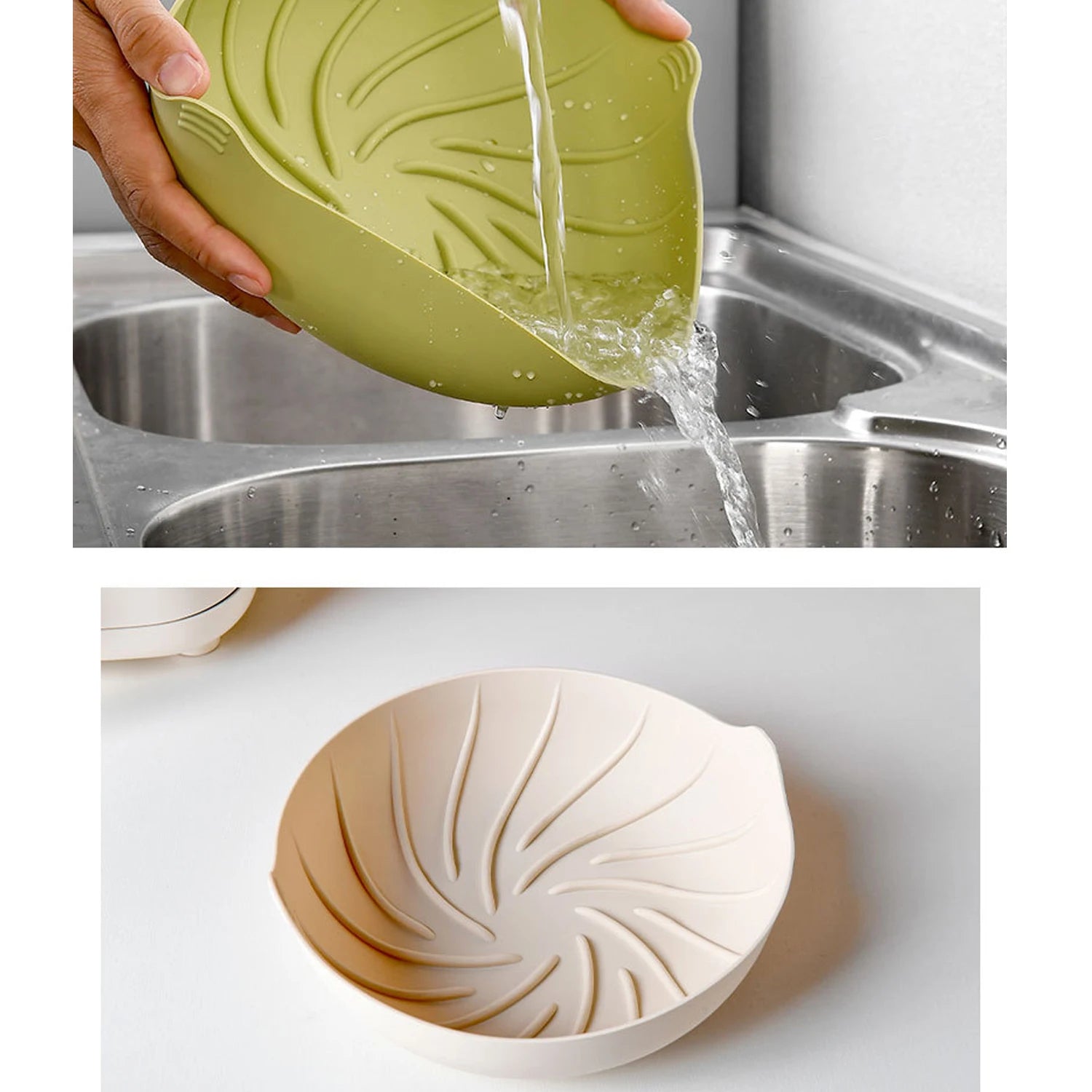Silicone Air Fryer Basket High Temperature Resistant Baking Silicone Pan Inner Basket Silicone Pot Air Fryer Qme