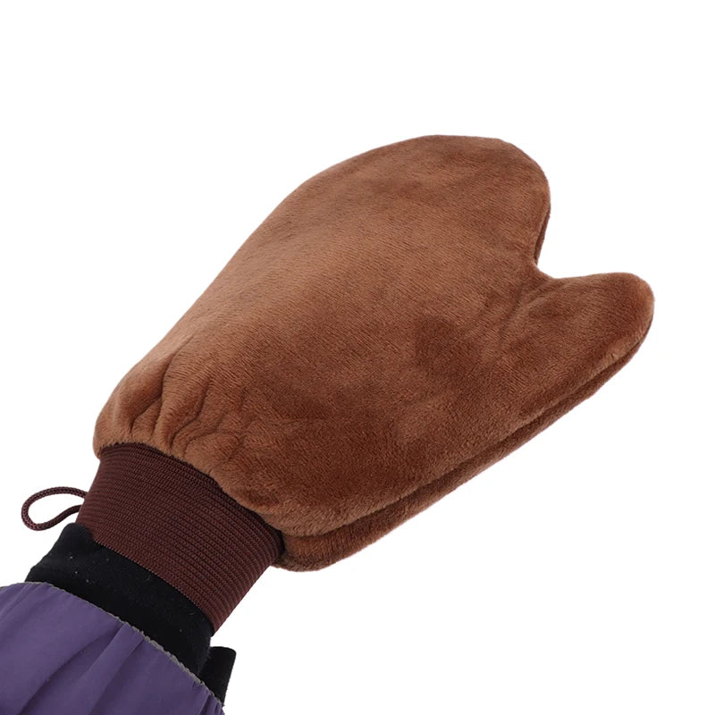 Reusable Fingerless Gloves Self-tanning Cream Lotion& Mousse Body Qme