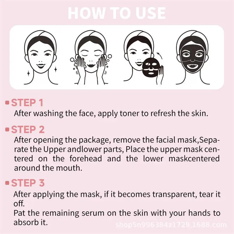 99%PDRN Collagen Face Mask Reduce Wrinkles Shrink Pores Deep Hydrating Overnight Mask Refreshing Brightening Face Skin Care Qme