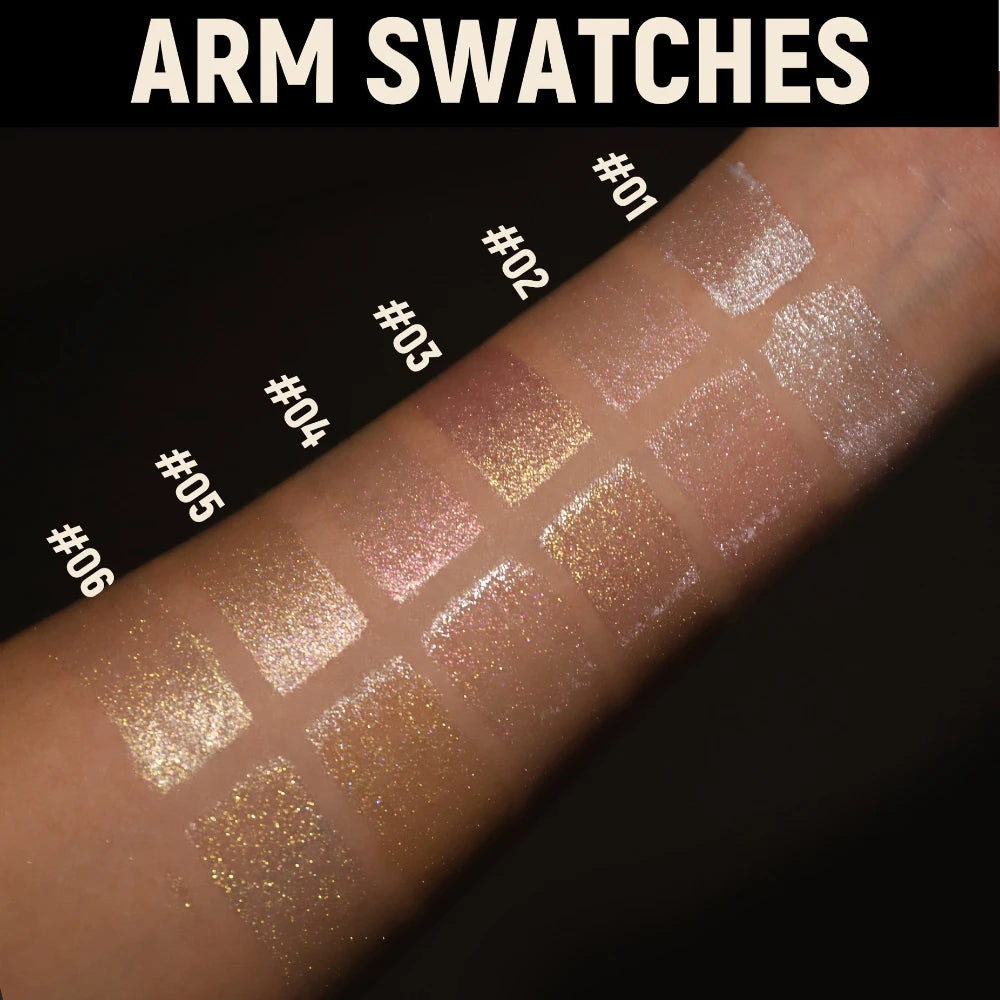 2 in 1 Contour Stick & Liquid Highlighter, Dual Ended Face Sculpting Makeup, Natural Nose Shadow & Body Brightening Stick Qme