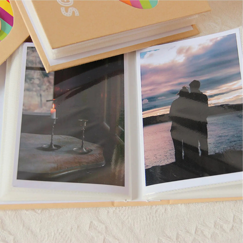 Young Kids Photo Book Heart Pattern Collectible Keepsake Memory Qme
