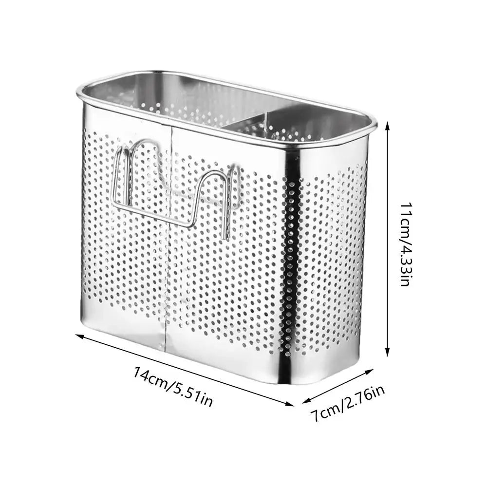 Utensil Holder Drying Metal Portable Hook Rack Kitchen Sinks Counter Qme Silver China Mainland