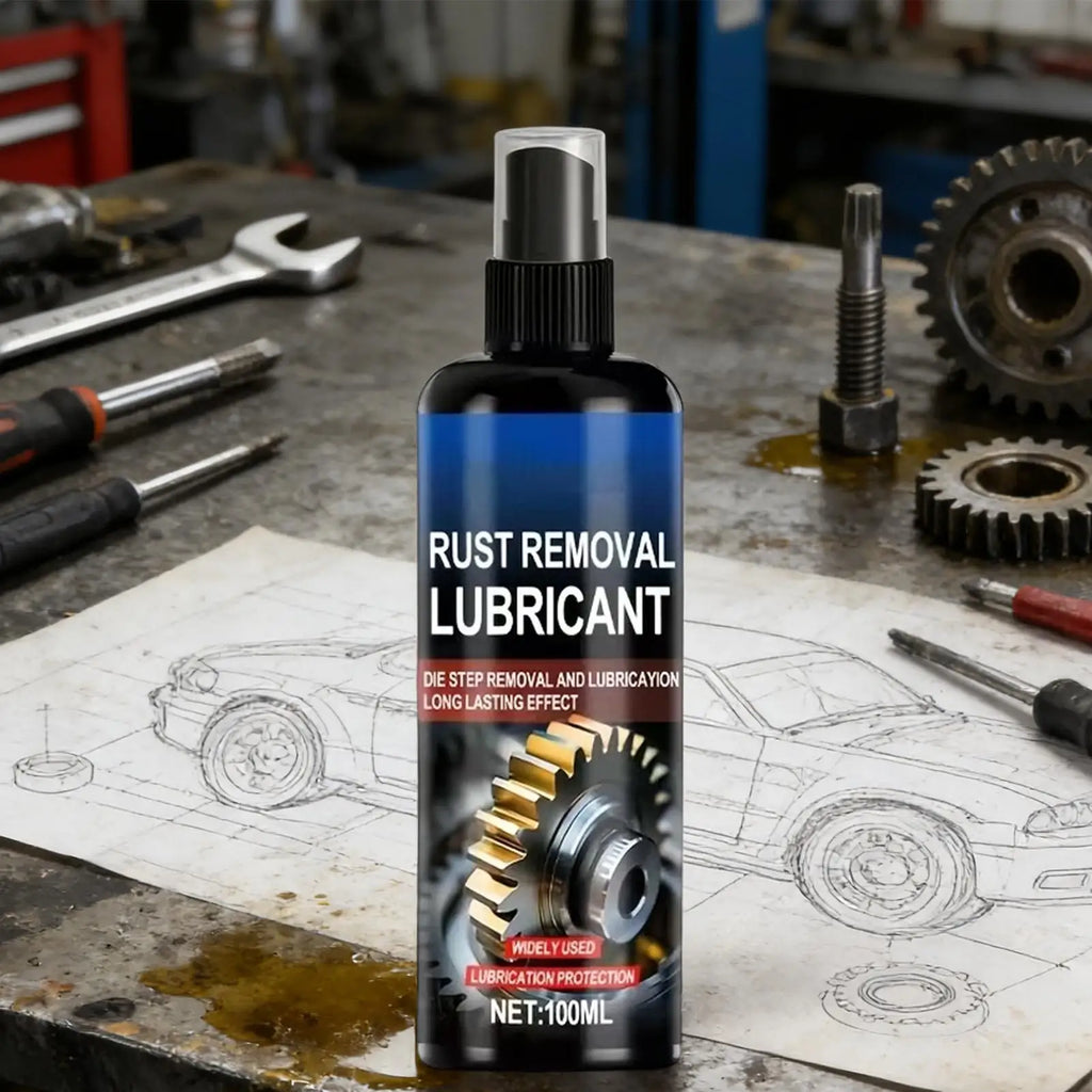 Rust Remover Restore Shine Lubrication 100ml Vehicles Metal Rust Remover for Equipment Maintenance Hinges Chassis Bolts Bicycle Qme