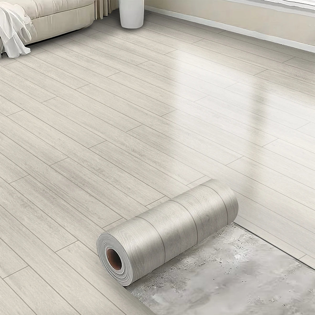 Self-adhesive Waterproof Solid Floor Stickers Suitable Living Rooms Qme