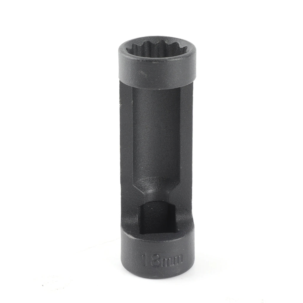 Suspension Strut Nut Socket Strut Nut Socket 12 Point 1/2'' Drive Suspension Strut Socket Tool Car Repair Tool (24mm Black) Qme