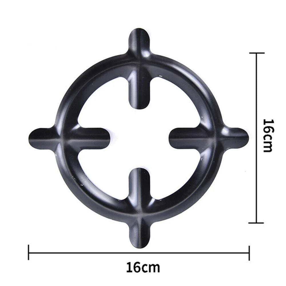 Mocha Coffee Pot Rings Coffee Pot Heating Rack Gas Cooker Stands Stove Protect Cover Gas Stover Protectors Kitchen Accessories Qme 1pc