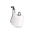 Iron Toilet Paper Holder Roll Bathroom Wall Mounted Tissue Qme black