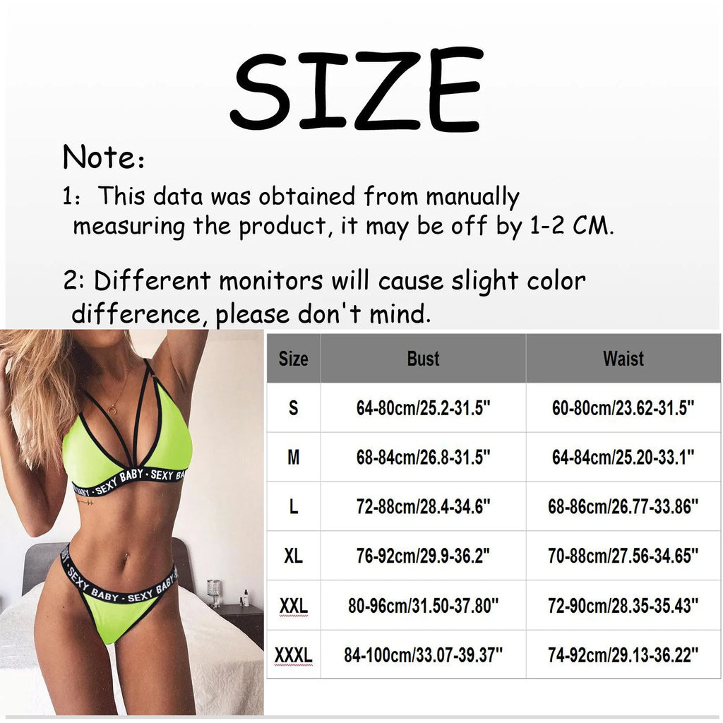 Letter Printed Sexy Seamless Half Cup Underwear Suits For Ladies Solid Color Comfortable Back Closure No Wire Free Brief Sets Qme
