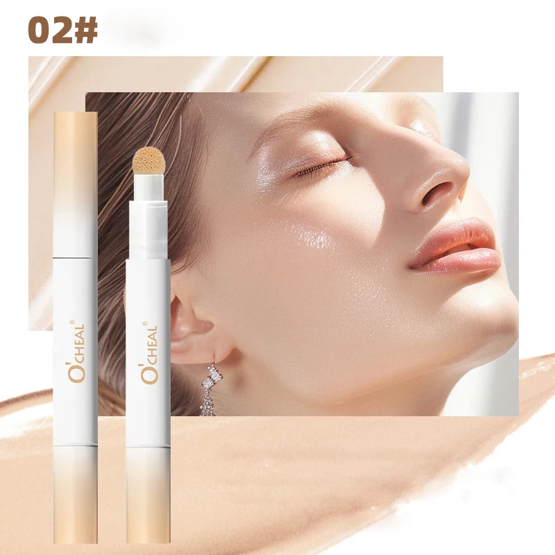 Clear Moisturizing Waterproof Concealer Medium Coverage Natural Qme 02