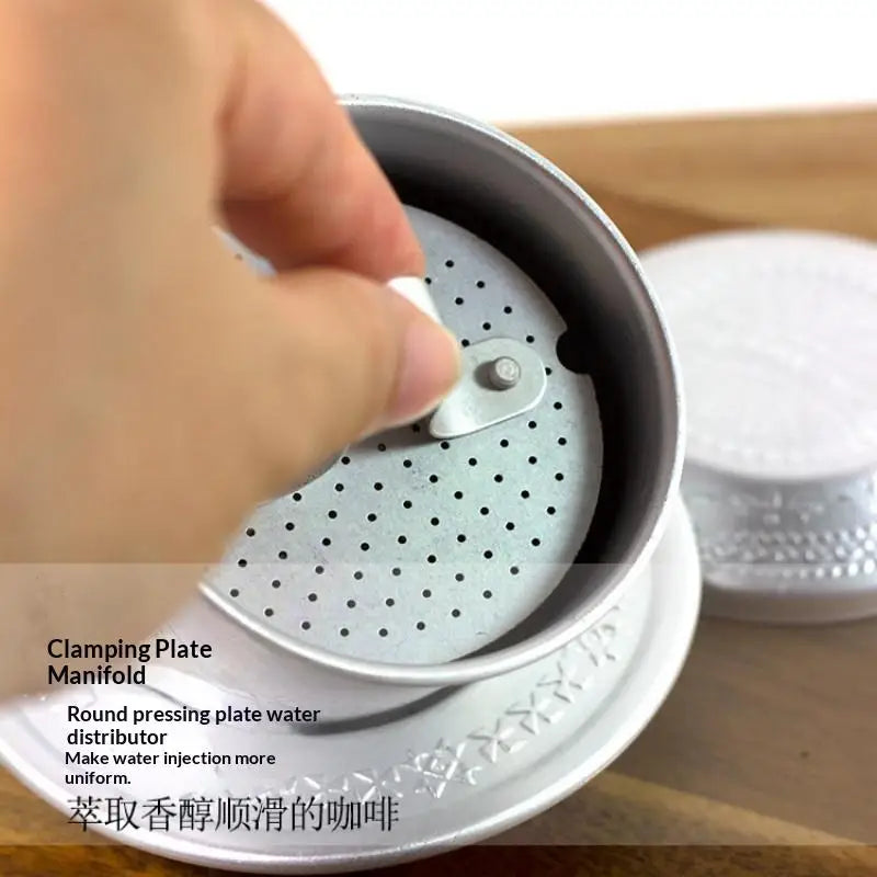 1 Set Portable Coffee Dripper Vietnamese Coffee Filter Compact Coffee Supplies Aluminum Coffee Accessories For Lovers Unique. Qme