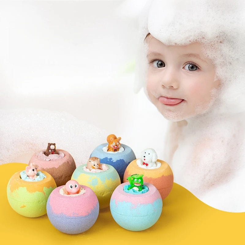 100g Bath Balls Surprise Bath Balls Surprise Gift Bath Balls Surprise Bath Balls Mermaid Sea Bath Balls With Surprise Toy Inside Qme