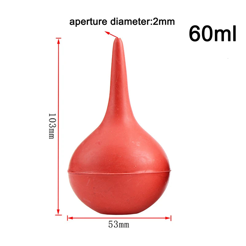 Earwax Removal Irrigation Bulb Syringe Air Blower Pump Safe Effective Qme 60ml