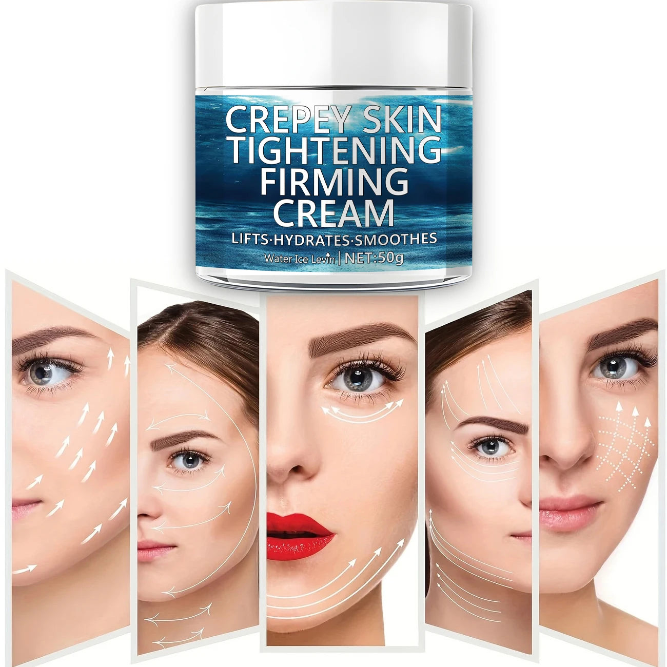 50g Retinol Firming Face Cream Neck Lifting Anti-Aging Wrinkle Removal Night Cream Moisturizing Face Cream Body Skin Care Qme