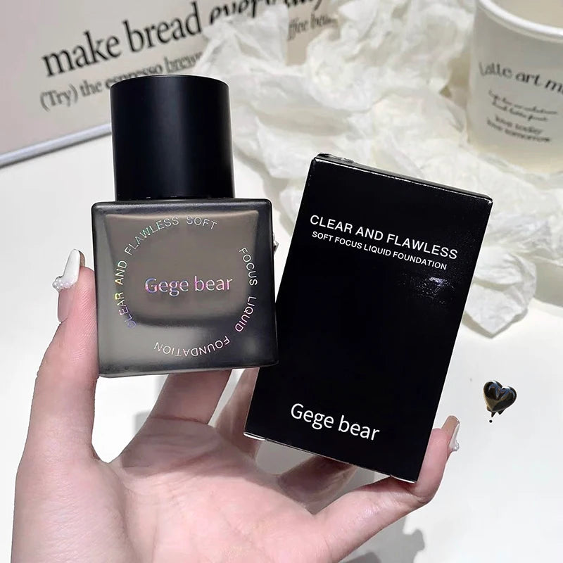 Gege Bear Clear Flawless Foundation Natural Hydrating Long-lasting Qme