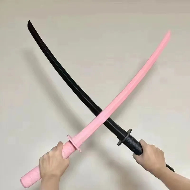 3D Printing Retractable Plastic Samurai Sword, Cos Samurai Model Toy, Decompress The Gravity Swinging Knife Qme