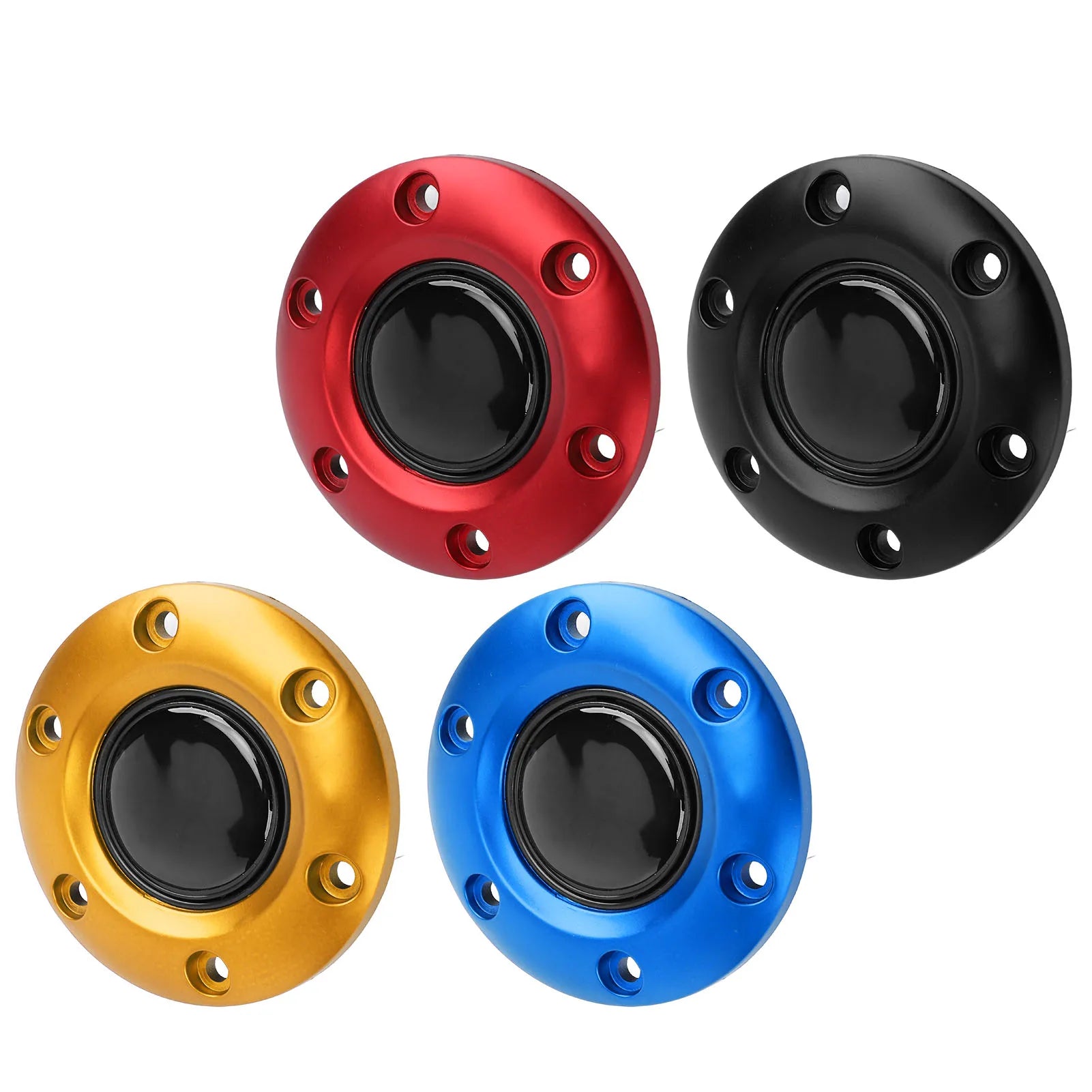 Car Steering Wheel Center Interior Steering Wheel Horn Button for 6 Hole Steering Wheel Steering Wheel Horn Button Qme