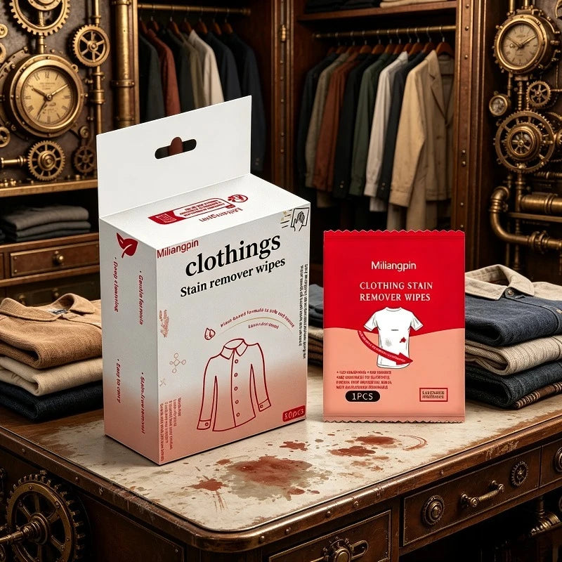 Multifunctional Dry Clean Down Jacket / White Shoes, Disposable Garment Stain Removal Wet Wipes, Leather Jacket Stain Remov Qme