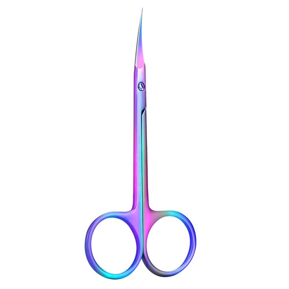 Russian Cuticle Scissors Nipper Dead Skin Stainless Steel Manicure Qme MULTI
