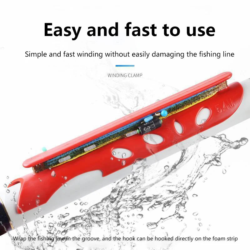 Random Fishing Coiling Card Winding Wrapped Wire Board Line Container Qme