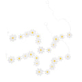 2Pcs Birthday Party Banner Flower Garland Chrysanthemum Paper Decoration Reusable Hanging Party Decorations for Wall Window Qme 2pc