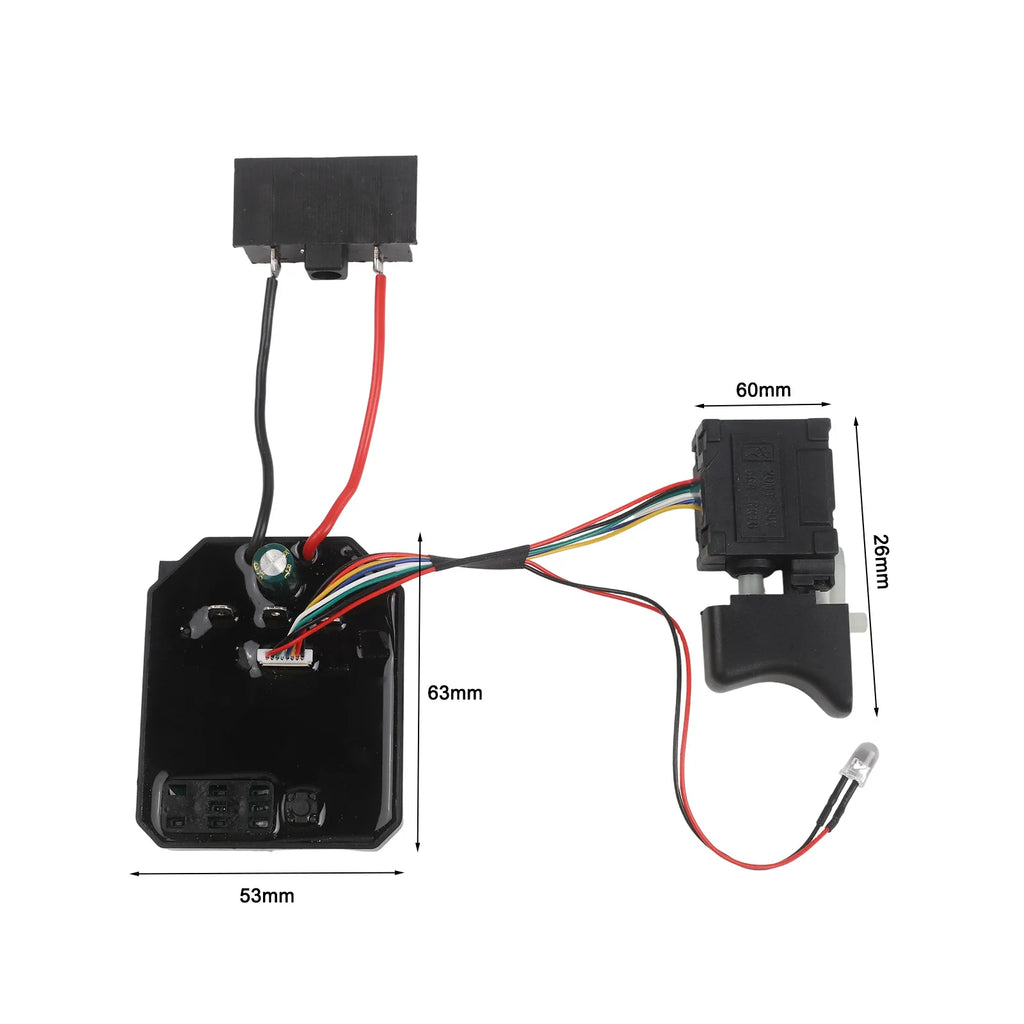 Brushless Electric Wrench Drive Control Board Switch 2106 161 169 Qme