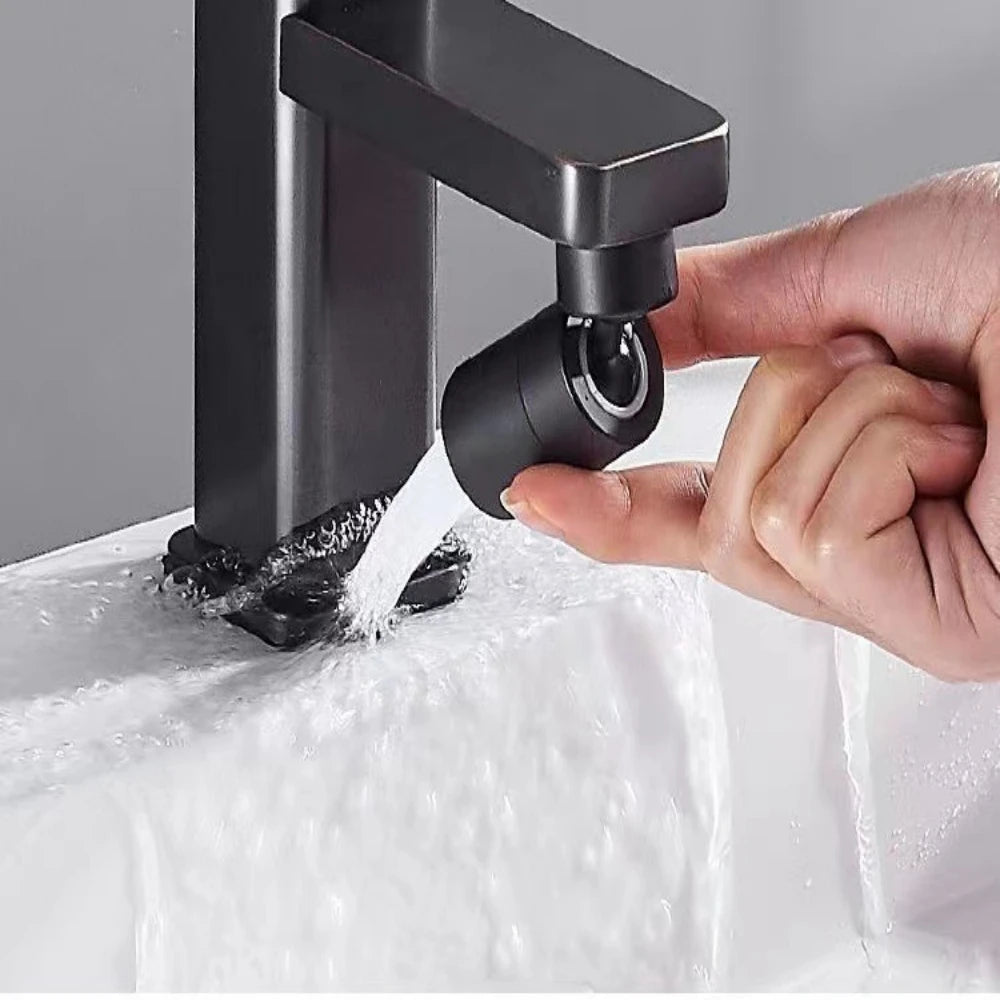 360° Rotary Kitchen Faucet Spray Head Filter washbasin Splash proof Adapter 2 Mode adjustable Kitchen Sink Faucet Aerator Qme