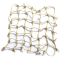 Bird Toy Parrot Rope Climbing Net Bird Supplies Gnawing Toy Parrot Adventure Adventure Toy Qme 40x40cm