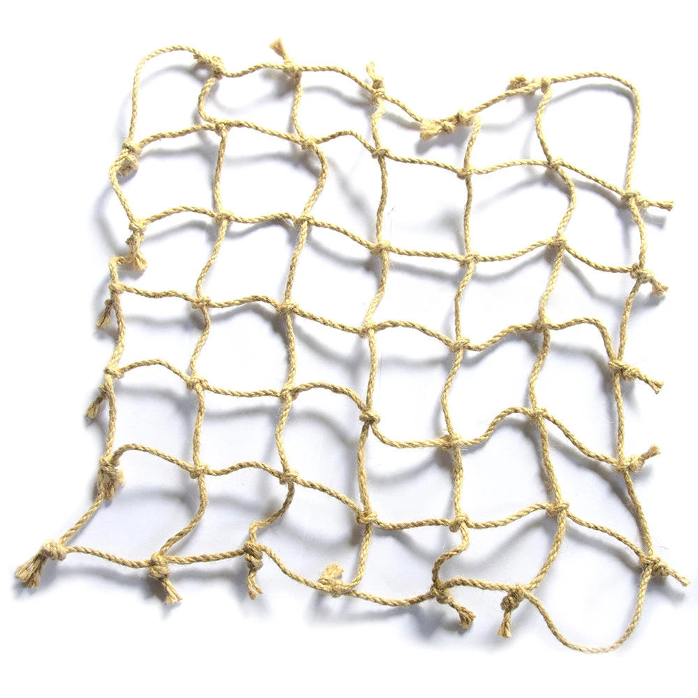 Bird Toy Parrot Rope Climbing Net Bird Supplies Gnawing Toy Parrot Adventure Adventure Toy Qme 40x40cm