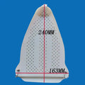Ironing Shoe Covers Protective Ironing Pressing Pads Anti-Scorching Base for Electric Iron Sole Plate Breathable Accessories Qme 1pc