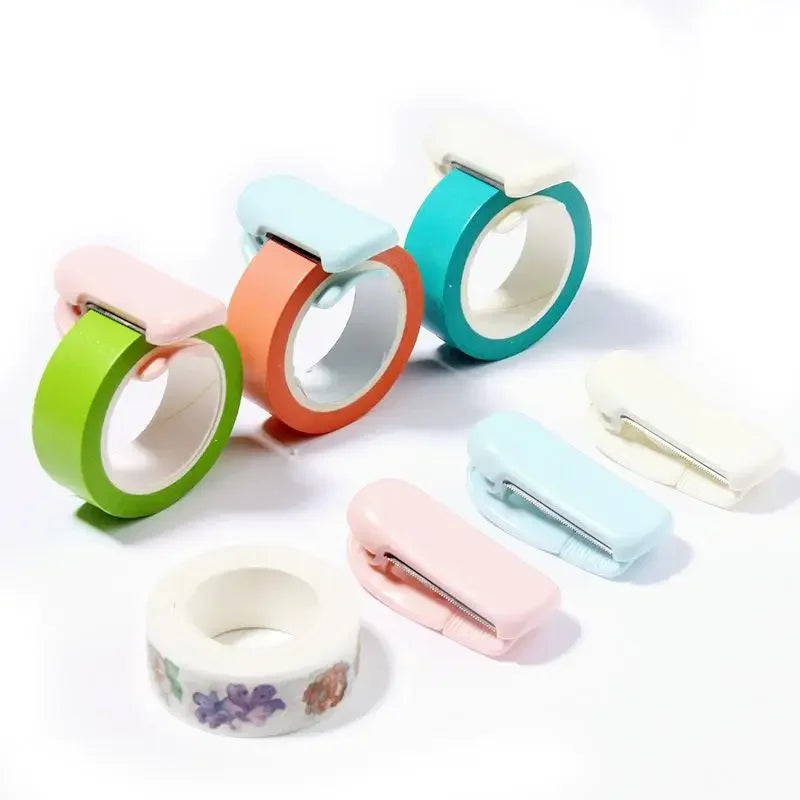 Mini Portable Eyelash Extension Tape Cutter Lash Adhesive Split Tools Qme