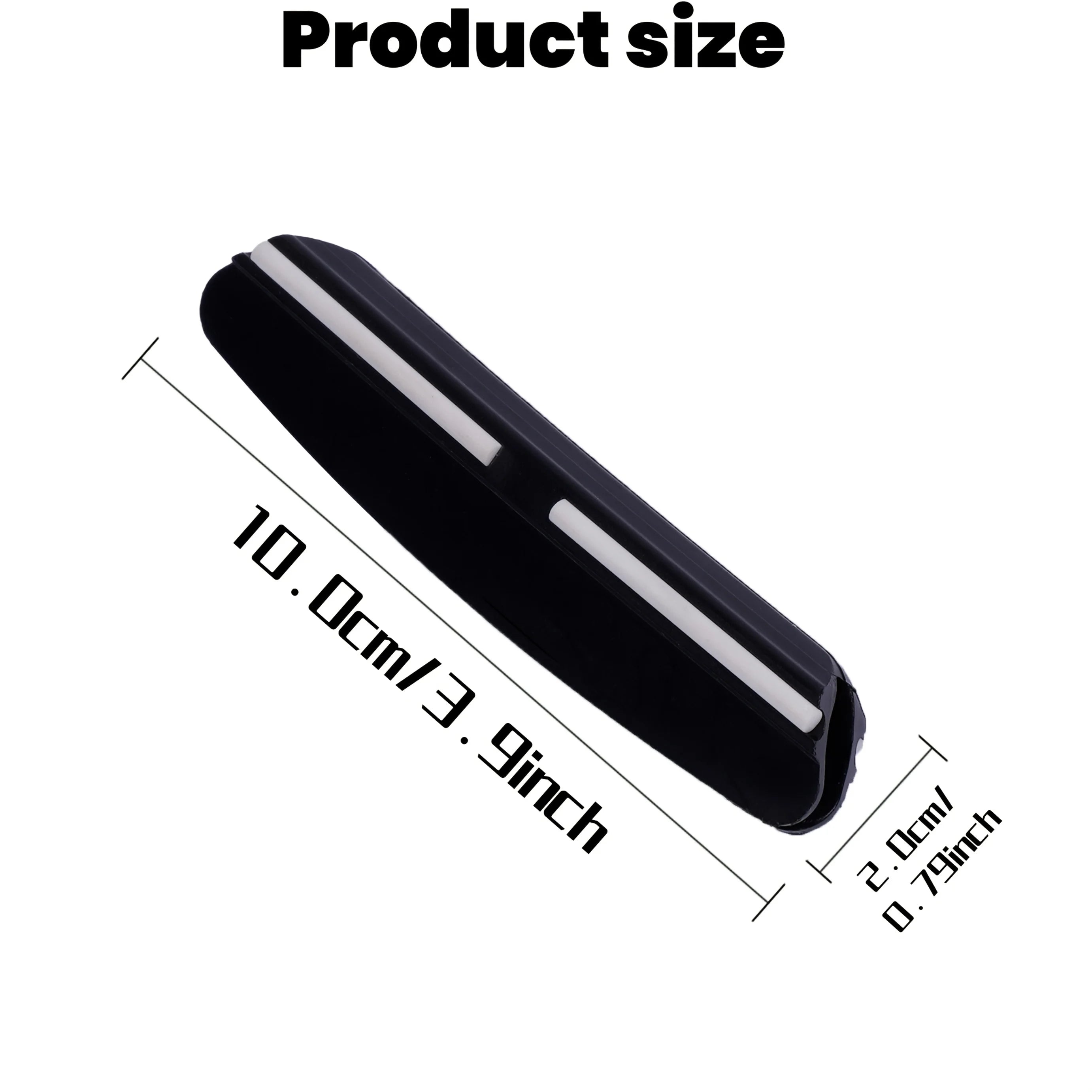 Professional 15° Quick Sharpening Stone, Angle Guide, Easy to Maintain 15° Angle, Durable Material, Time-Saving Qme
