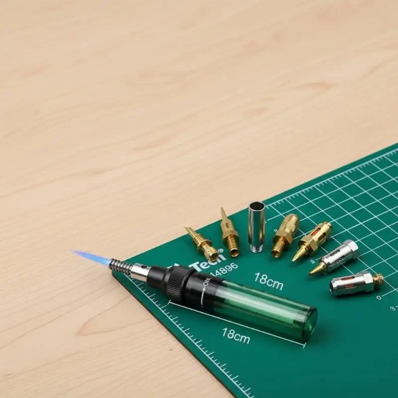 Portable Soldering Iron 1300 Celsius Welding Pen Burner Blow Torch Qme